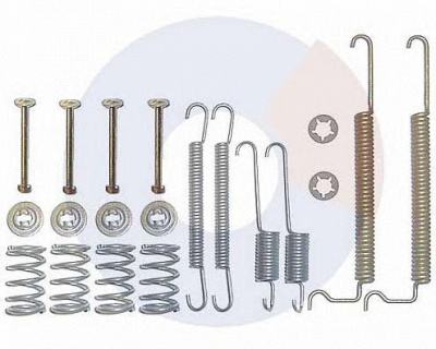 CARRAB BRAKE PARTS 3087 -  Комплектующие, тормозная колодка